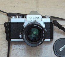 Nikon Nikkormat FT2 chrome + 35-70 1:3.5 Nikkor AI
