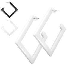 1 Paire Carré Créoles