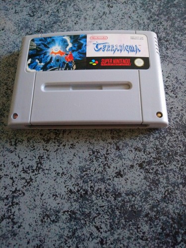 Terranigma super nintendo - super, fra