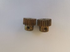 MECCANO LOT DE 2 PIGNONS 19 DENTS 13mm X 6mm ref 26