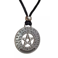 Collier pendentif pentacle