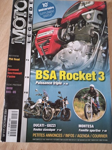 Moto légende 117 - , 2001