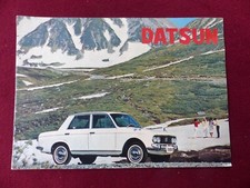 Catalogue prospectus auto : DATSUN 1300 cc 67HP  / en anglais