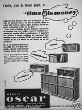Publicité 1954 meubles oscar - 1954,