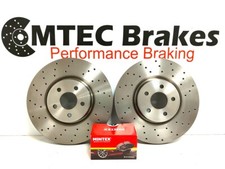 Ford Focus Rs 2.5 Turbo RS500 Perforé Frein Avant Disques & Coussinets / MK2