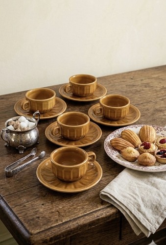 Tasses soucoupes vintage - 6,