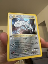 Carte Pokémon - Steelix 15/111 - Holo - FR -  Neo Genesis Edition 1 (ED1) EXC+