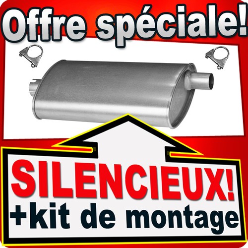 Silencieux intermédiaire pour - silencieux,