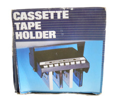 RANGE K7 TAPE HOLDER RANGE CASSETTE AUDIO MURAL 8 CASSETTES