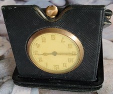 ANCIENNE MONTRE DE VOYAGE, MARQUE INCONNU, 9X9CM, A RENOVER,POUR COLLECTIONNEUR