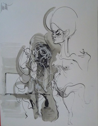 Raymond moretti lithographie - raymond,