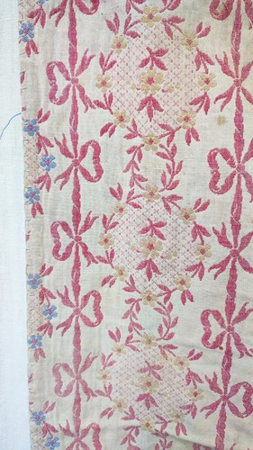 Panneau tissu ancien château - panneau,