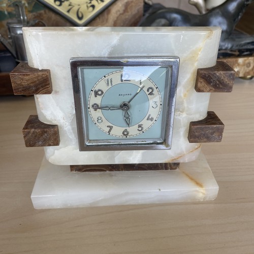 Pendule art deco onyx bayard - art,