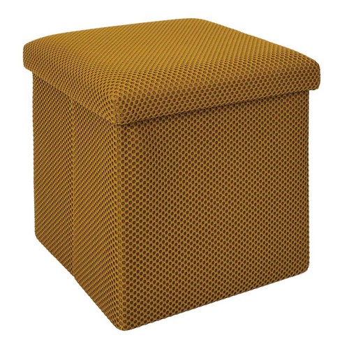 Pouf coffre pliable - pliable, "atome"