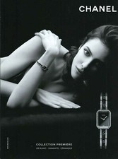 Publicité Papier - Montre Chanel "Collection Première" De 2008