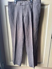 Gentleman Farmer Pantalon Taille 44 Size 34 en Lin