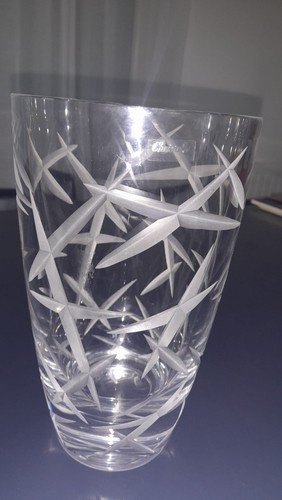 Christofle vase cristal - christofle, en