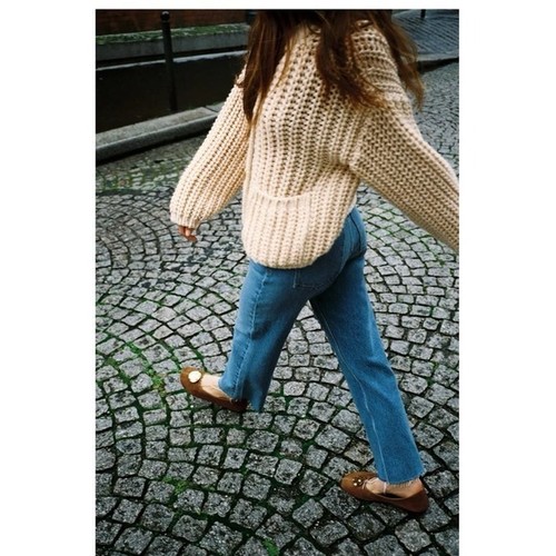 Zara straight leg denim - straight,