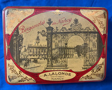 Boîte publicitaire fer blanc