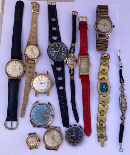 Lot montres diverses - de, 13
