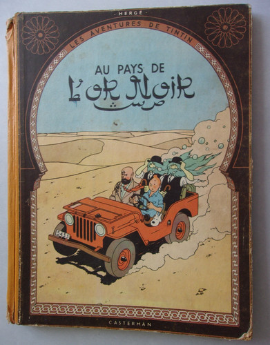 Tintin pays l or - de, noir