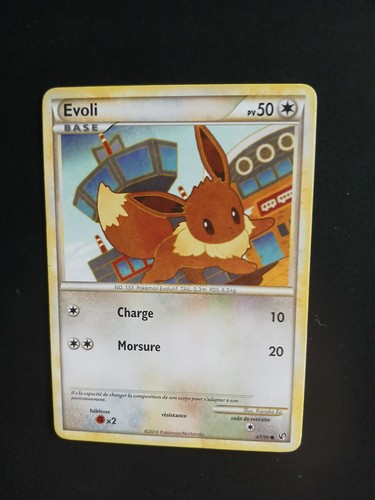 Carte pokémon evoli - carte,