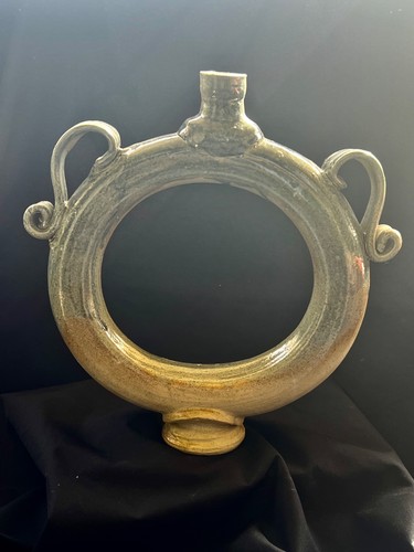 Vase grès émaillé - vase,
