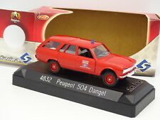 Solido 1/43 - Peugeot 504 Break Dangel Pompiers Meurthe et Moselle