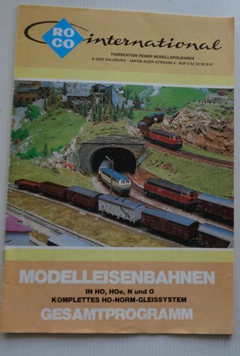 Roco catalogue chemins fer - roco,