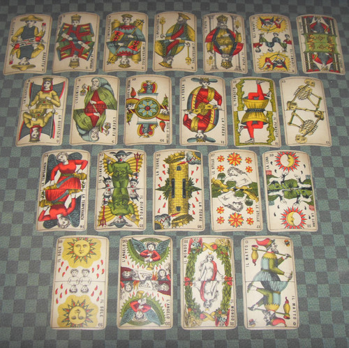 Rare ancien tarot de - rare,