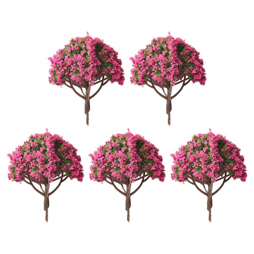 Arbres fleurs roses - arbres,