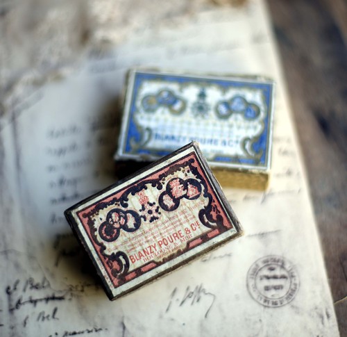 Boxes antique french ink - of,