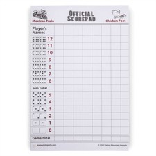 Lot de 3 Carnets de Score pour