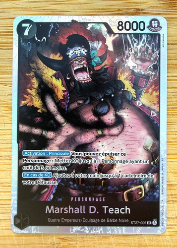 Carte one piece marshall - -, d