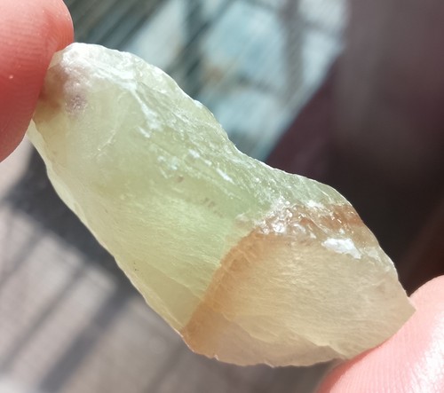 13gr 40x20x16mm calcite - , verte