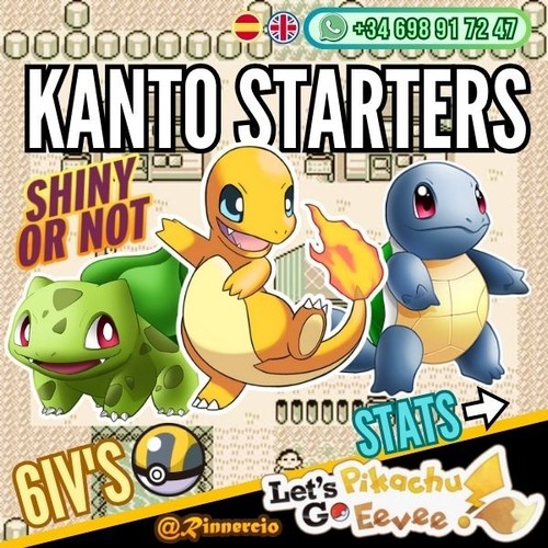 Compétitif kanto starters - compétitif, «