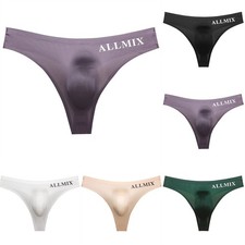 Slip homme pochette soie