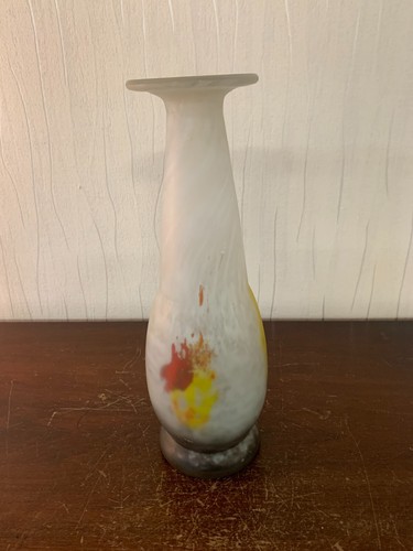 Vase verre marmoréen muller - vase,
