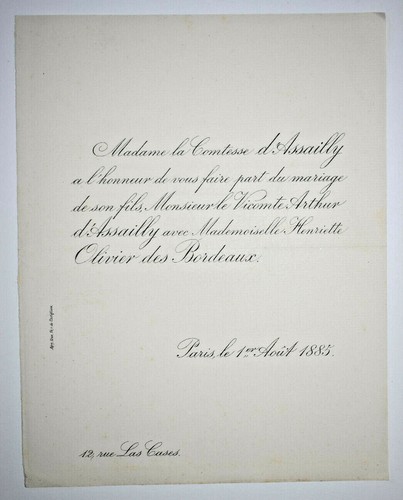 Vicomte arthur assailly - vicomte,
