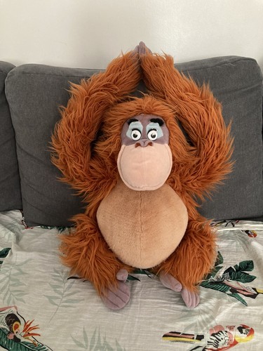 Peluche roi louie livre - louie,