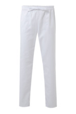Pantalon de cuisine blanc, pantalon de cuisinier pas cher, pantalon pâtissier PR