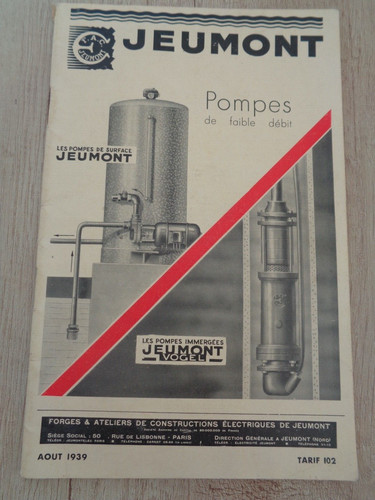 Catalogue sur les pompes - catalogue,