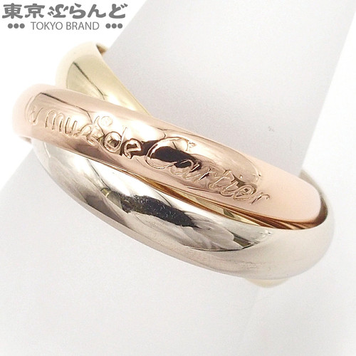 Cartier ring 750wgpgyg 6 - ring, us#6