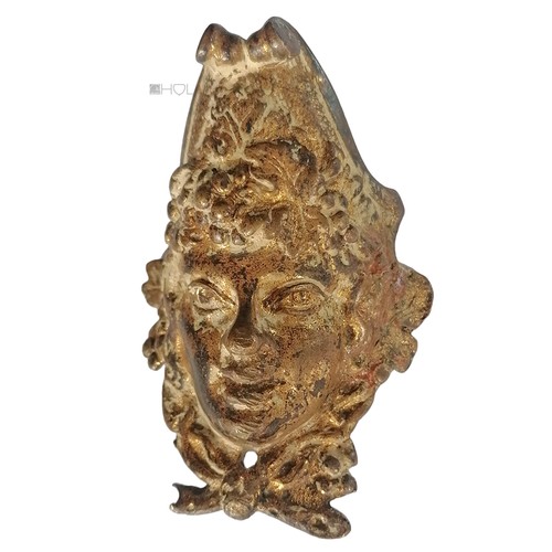 Ferrure bronze buste meuble - ferrure,