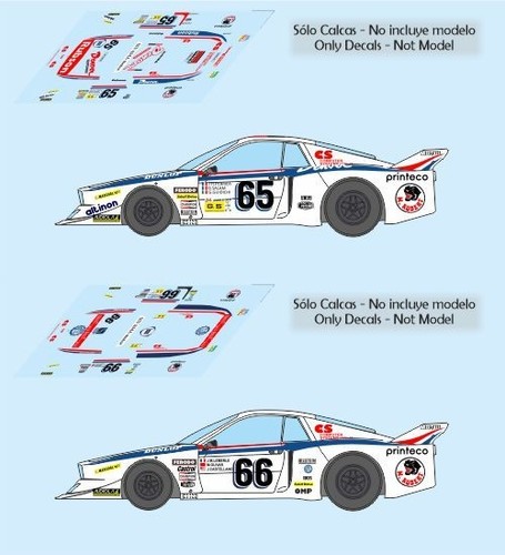 Autocollants lancia beta - lancia,