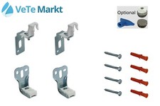 Hk Fixation Radiateur Sans Support Laschen Mur Consoles Distance Variable