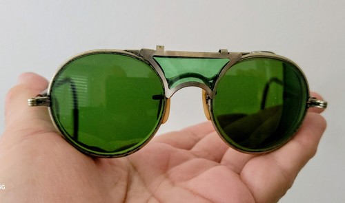 Antique bausch and - bausch, green