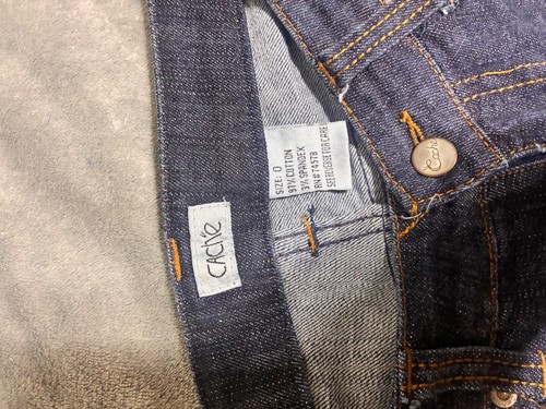Cache dark denim jeans - cache,