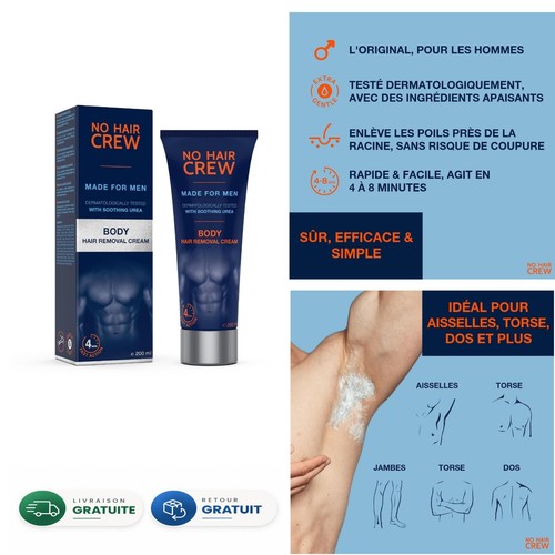 Hair crew crème - no,