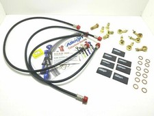 Set Tuyaux Frein Avant Et